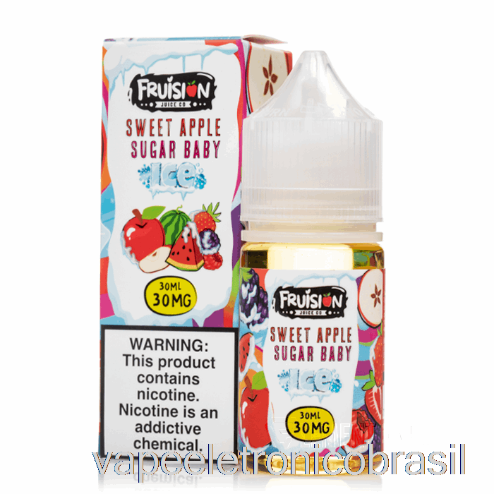 Vape Vaporesso Açúcar Doce De Maçã Gelado Bebê - Sais De Fruta - 30ml 50mg